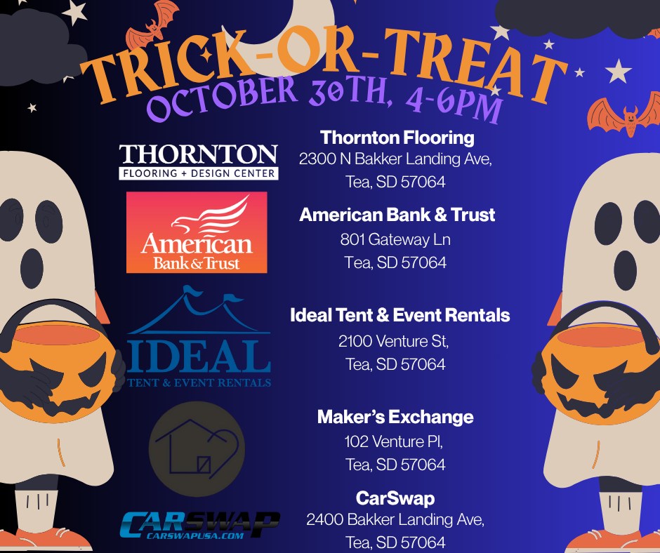 Get your costumes ready! 🧙‍♀️ We’re partnering with nearby businesses for a spooktacular Trick-or-Treat event on October 30th from 4–6 PM! Bring your little ghouls and goblins for candy, fun, and Halloween cheer throughout the neighborhood